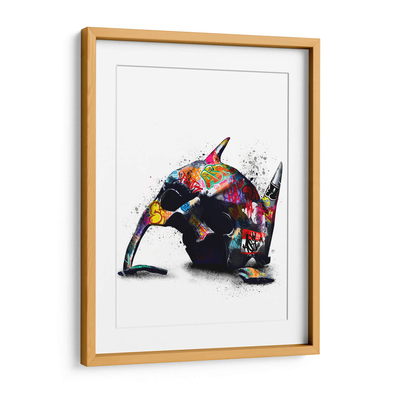 Batman Broken Mask Graffiti - David Aste | Cuadro decorativo de Canvas Lab