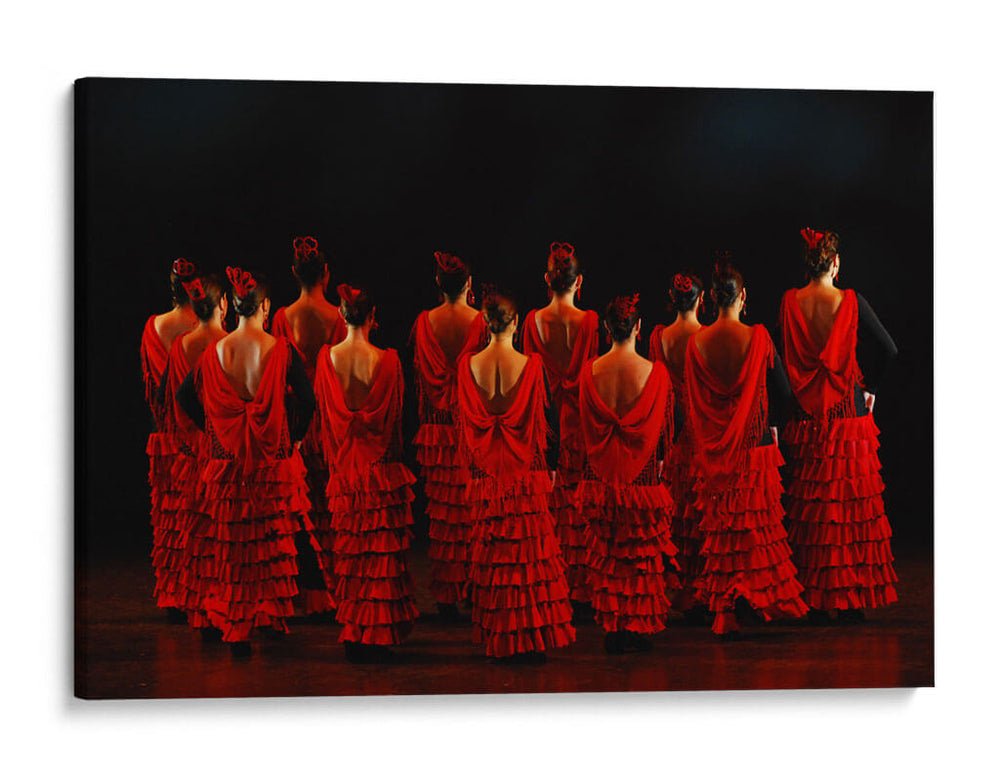 Rojo Flamenco - Jaime López Portillo  | Cuadro decorativo de Canvas Lab