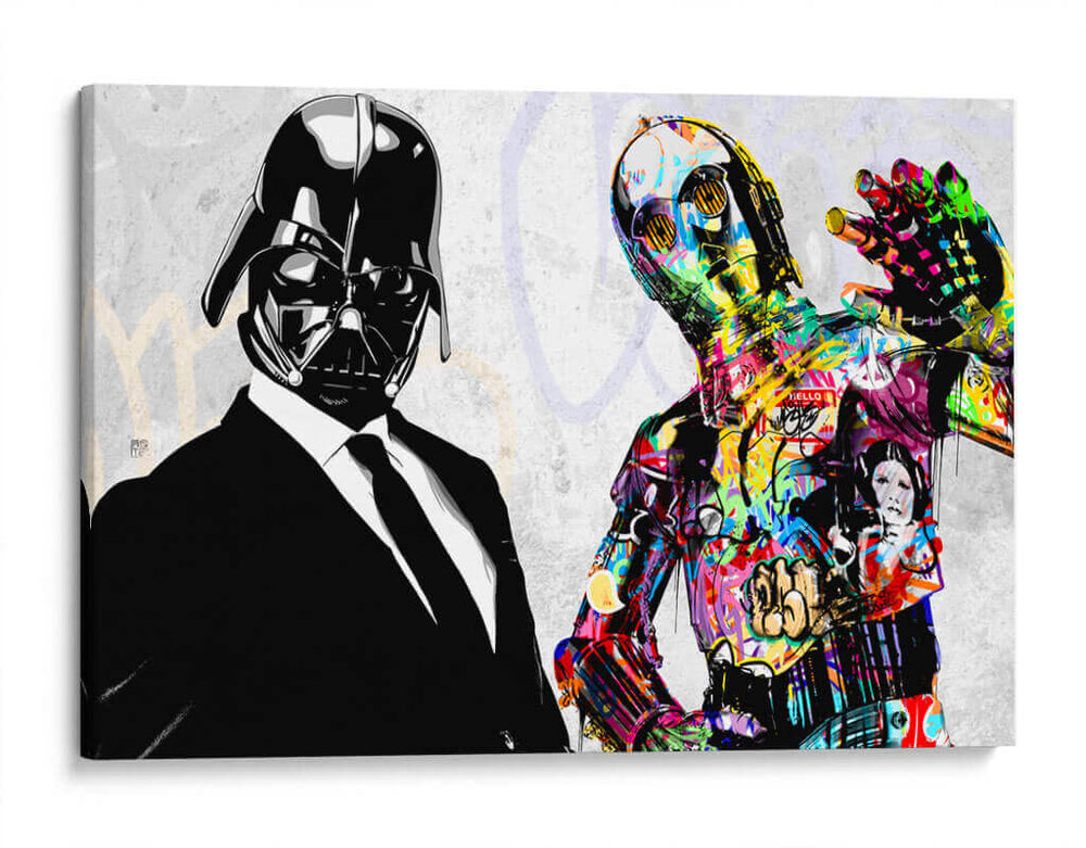 Dark and Light Side - David Aste | Cuadro decorativo de Canvas Lab