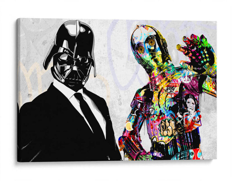 Dark and Light Side - David Aste | Cuadro decorativo de Canvas Lab