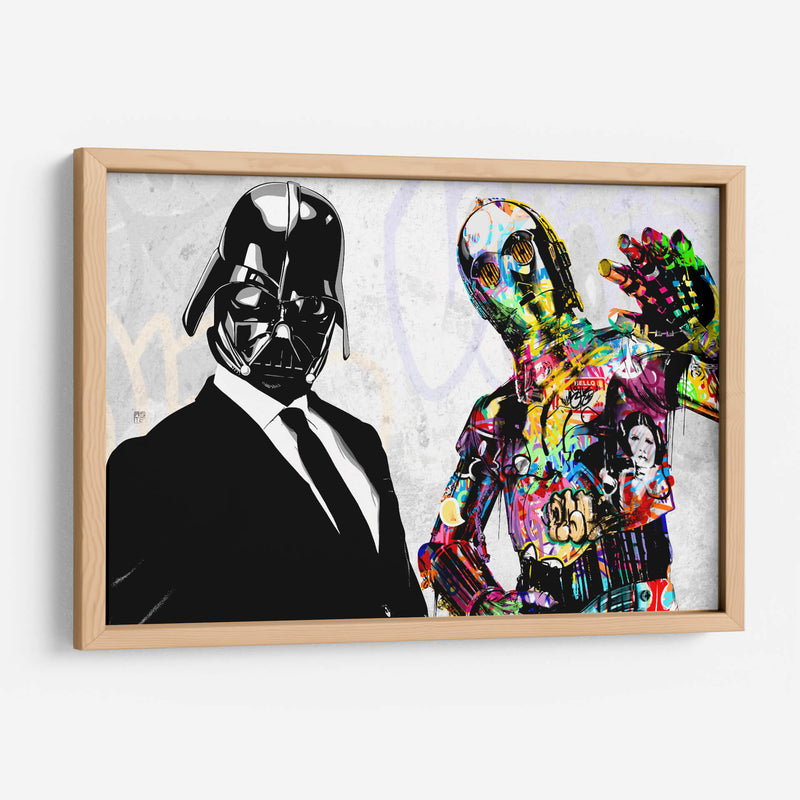 Dark and Light Side - David Aste | Cuadro decorativo de Canvas Lab