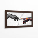 Graffiti Hand Split BnW - David Aste | Cuadro decorativo de Canvas Lab