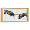 Graffiti Hand Split BnW - David Aste | Cuadro decorativo de Canvas Lab