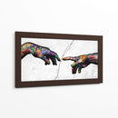 Graffiti Hand Split - David Aste | Cuadro decorativo de Canvas Lab
