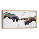 Graffiti Hand Split - David Aste | Cuadro decorativo de Canvas Lab