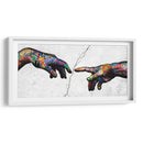 Graffiti Hand Split - David Aste | Cuadro decorativo de Canvas Lab