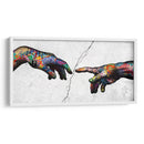 Graffiti Hand Split - David Aste | Cuadro decorativo de Canvas Lab