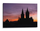 Amanecer en el Templo el Expiatorio Guadalajara I - Jaime López Portillo  | Cuadro decorativo de Canvas Lab