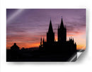 Amanecer en el Templo el Expiatorio Guadalajara I - Jaime López Portillo  | Cuadro decorativo de Canvas Lab