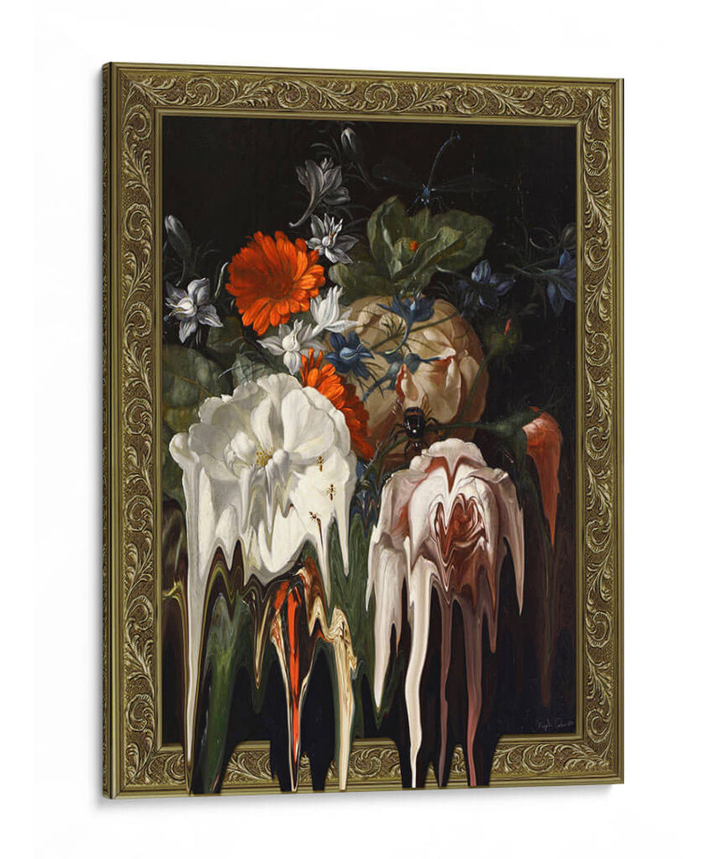 flores derretidas - Nayeli Cabrera | Cuadro decorativo de Canvas Lab