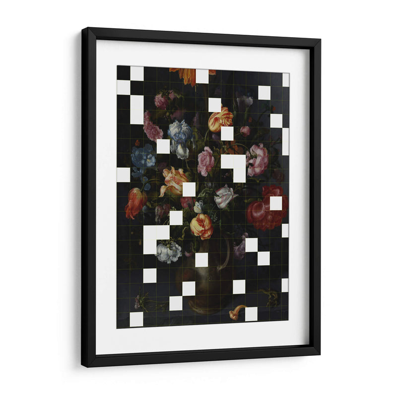 Rompecabezas de flores - Nayeli Cabrera | Cuadro decorativo de Canvas Lab