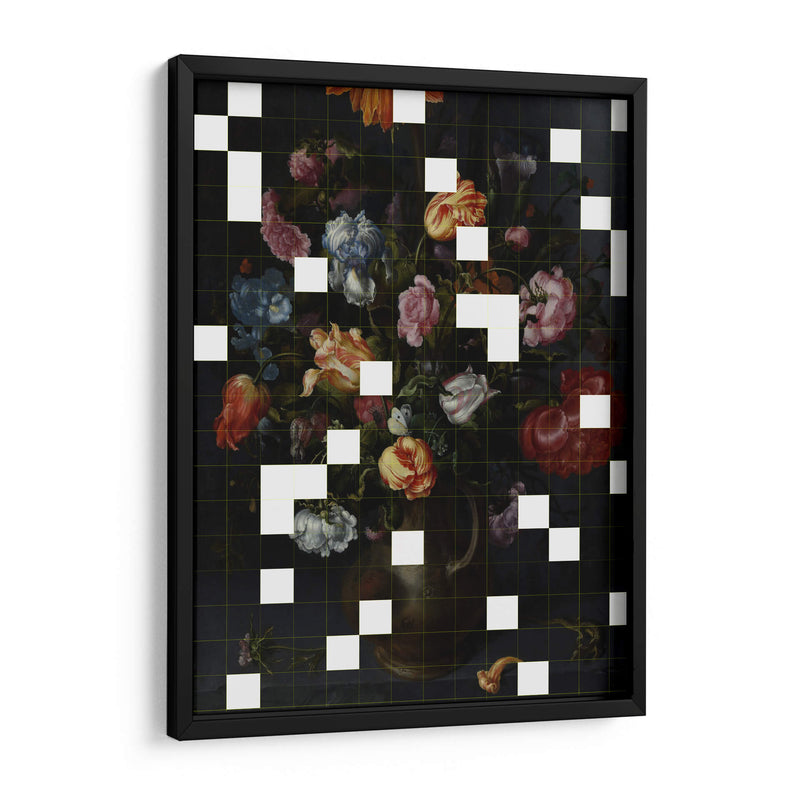 Rompecabezas de flores - Nayeli Cabrera | Cuadro decorativo de Canvas Lab