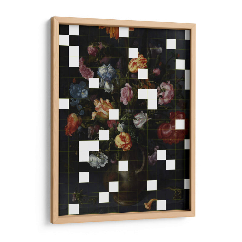 Rompecabezas de flores - Nayeli Cabrera | Cuadro decorativo de Canvas Lab