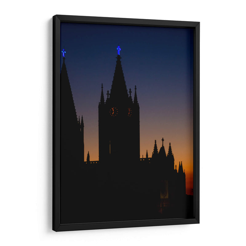 Amanecer en el Templo el Expiatorio Guadalajara III - Jaime López Portillo  | Cuadro decorativo de Canvas Lab