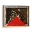 triángulo y flores - Nayeli Cabrera | Cuadro decorativo de Canvas Lab