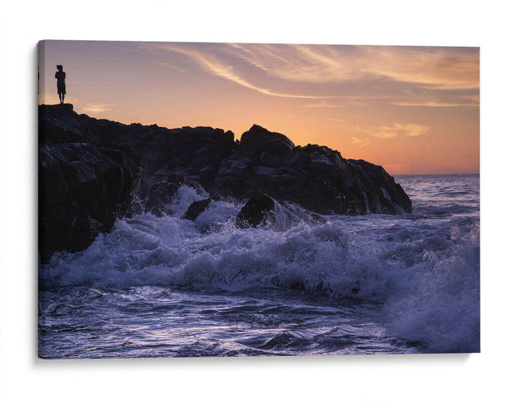Atardecer en la playa San Pancho, Nayarit I - Jaime López Portillo  | Cuadro decorativo de Canvas Lab