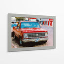 Chevy al óleo  - KevOlveRod | Cuadro decorativo de Canvas Lab