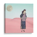 Mujer en el desierto - Danilo Guio R. | Cuadro decorativo de Canvas Lab