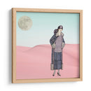 Mujer en el desierto - Danilo Guio R. | Cuadro decorativo de Canvas Lab