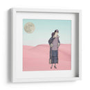 Mujer en el desierto - Danilo Guio R. | Cuadro decorativo de Canvas Lab