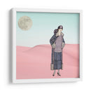 Mujer en el desierto - Danilo Guio R. | Cuadro decorativo de Canvas Lab