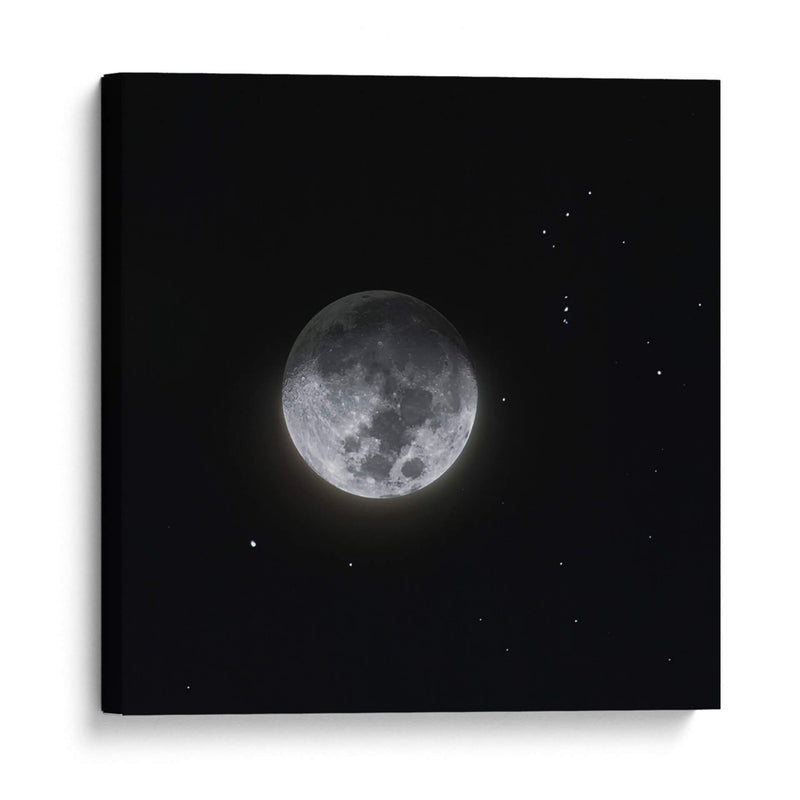 3D Moon - SoupierVaro | Cuadro decorativo de Canvas Lab