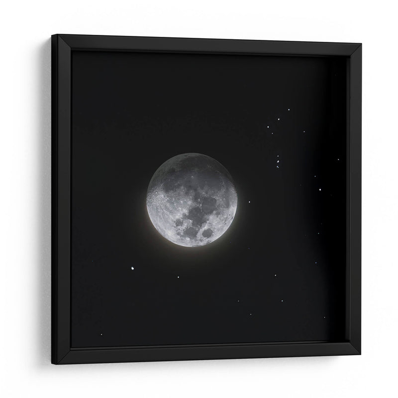 3D Moon - SoupierVaro | Cuadro decorativo de Canvas Lab