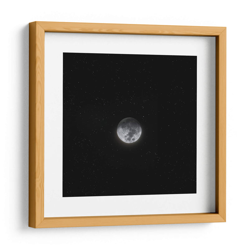 3D Moon - SoupierVaro | Cuadro decorativo de Canvas Lab