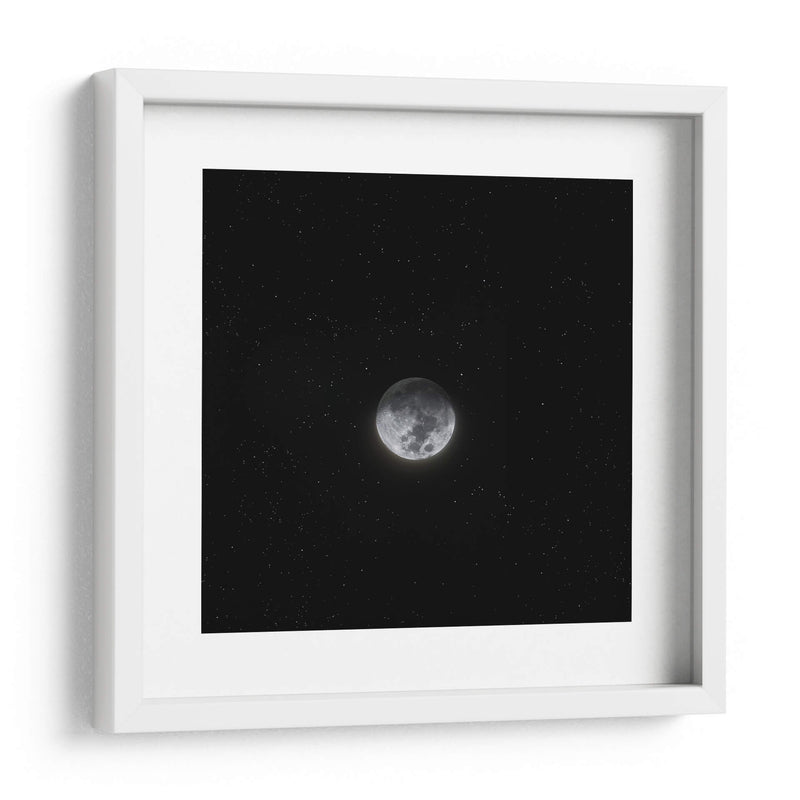 3D Moon - SoupierVaro | Cuadro decorativo de Canvas Lab