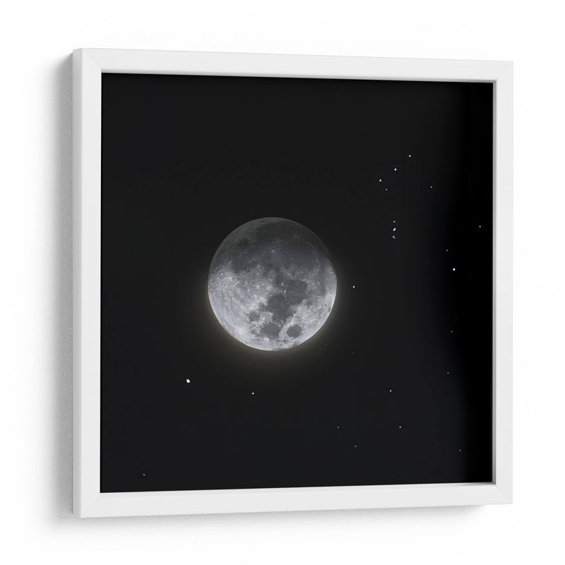 3D Moon - SoupierVaro | Cuadro decorativo de Canvas Lab