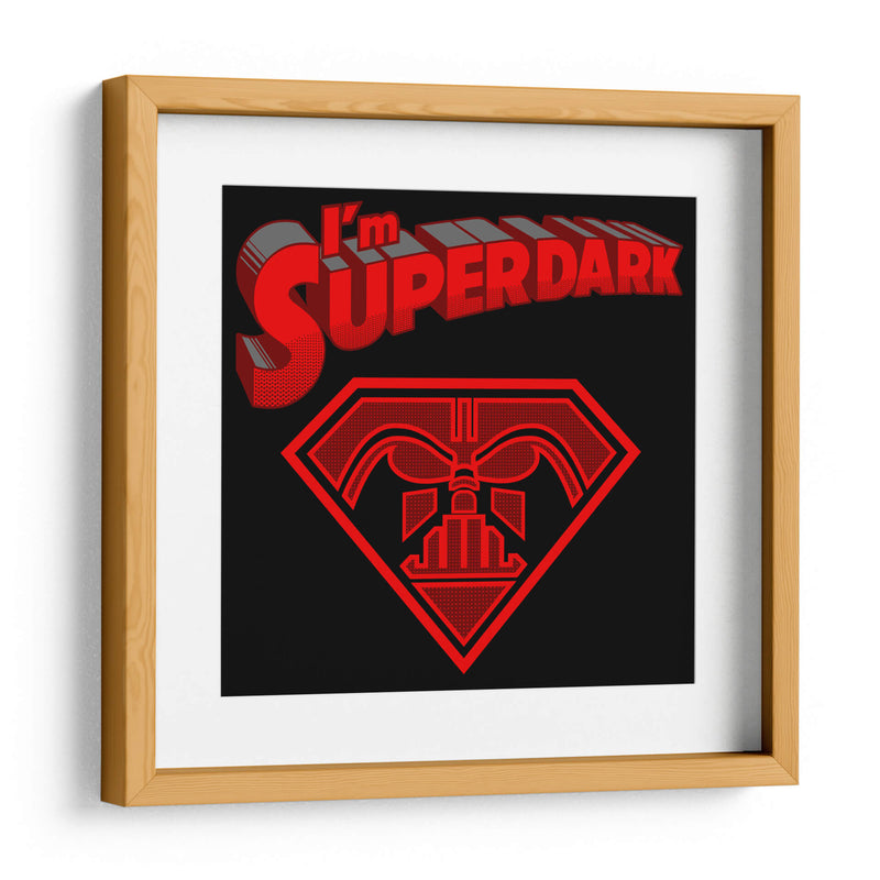 Super Dark - Roge I. Luis | Cuadro decorativo de Canvas Lab
