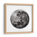 Luna en fondo blanco - SoupierVaro | Cuadro decorativo de Canvas Lab