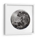 Luna en fondo blanco - SoupierVaro | Cuadro decorativo de Canvas Lab