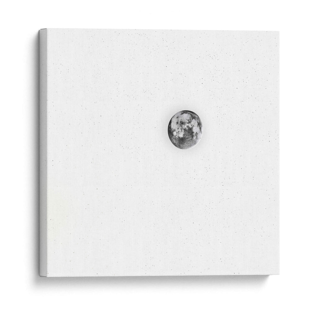(Luna sobre cielo estrellado)Negativo - SoupierVaro | Cuadro decorativo de Canvas Lab