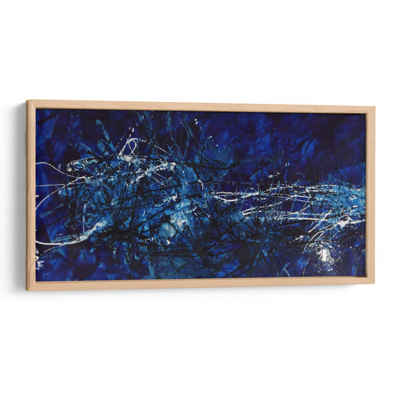 Tormenta azul - Carlos Pixley | Cuadro decorativo de Canvas Lab