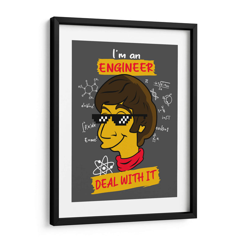 Ingeniero y Astronauta - Roge I. Luis | Cuadro decorativo de Canvas Lab