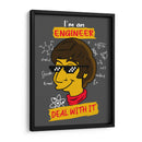 Ingeniero y Astronauta - Roge I. Luis | Cuadro decorativo de Canvas Lab