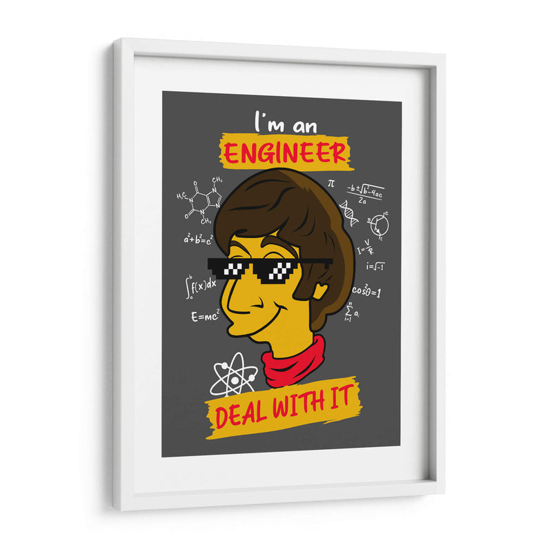 Ingeniero y Astronauta - Roge I. Luis | Cuadro decorativo de Canvas Lab