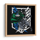 Capitán Levi Ackerman - Roge I. Luis | Cuadro decorativo de Canvas Lab