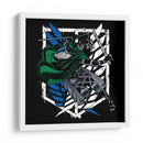 Capitán Levi Ackerman - Roge I. Luis | Cuadro decorativo de Canvas Lab