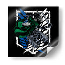 Capitán Levi Ackerman - Roge I. Luis | Cuadro decorativo de Canvas Lab