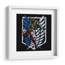 Mikasa Vs Titanes - Roge I. Luis | Cuadro decorativo de Canvas Lab