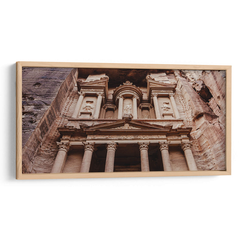 El Tesoro, Petra, Jordania  - Emmanuel Ramírez | Cuadro decorativo de Canvas Lab