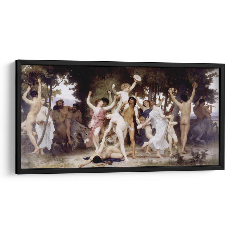 La juventud de Baco - William-Adolphe Bouguereau | Cuadro decorativo de Canvas Lab