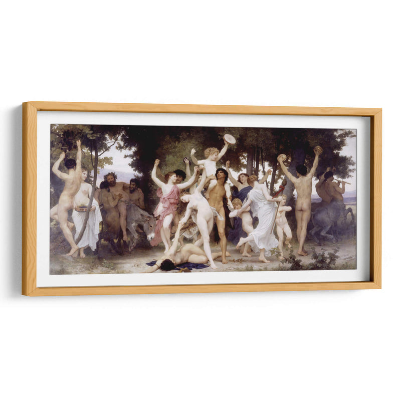 La juventud de Baco - William-Adolphe Bouguereau | Cuadro decorativo de Canvas Lab