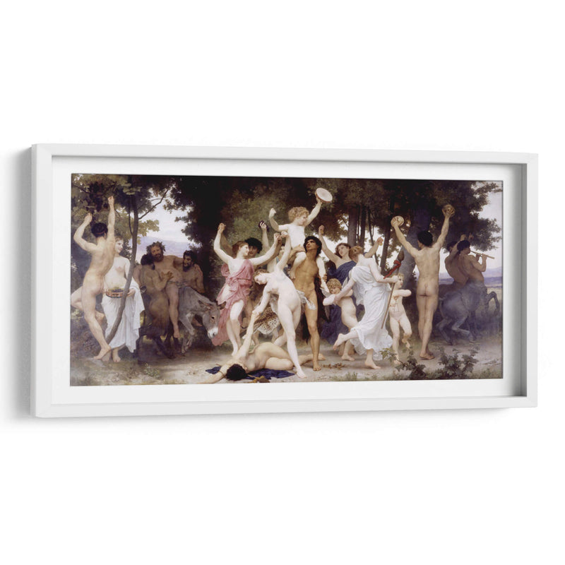 La juventud de Baco - William-Adolphe Bouguereau | Cuadro decorativo de Canvas Lab