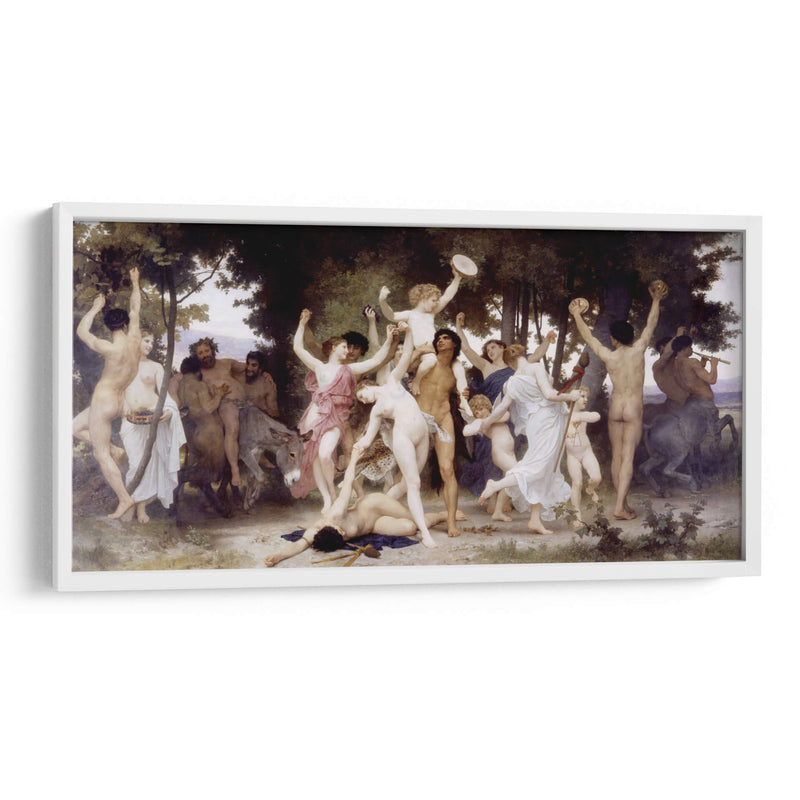 La juventud de Baco - William-Adolphe Bouguereau | Cuadro decorativo de Canvas Lab