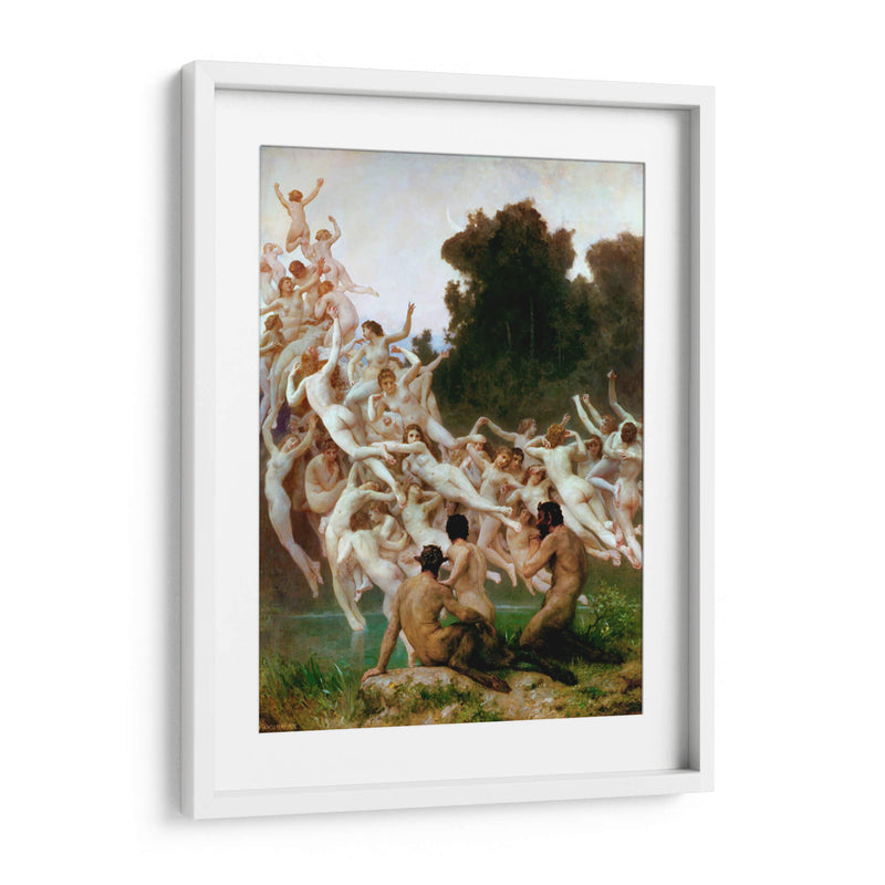 Las Oréades - William-Adolphe Bouguereau | Cuadro decorativo de Canvas Lab