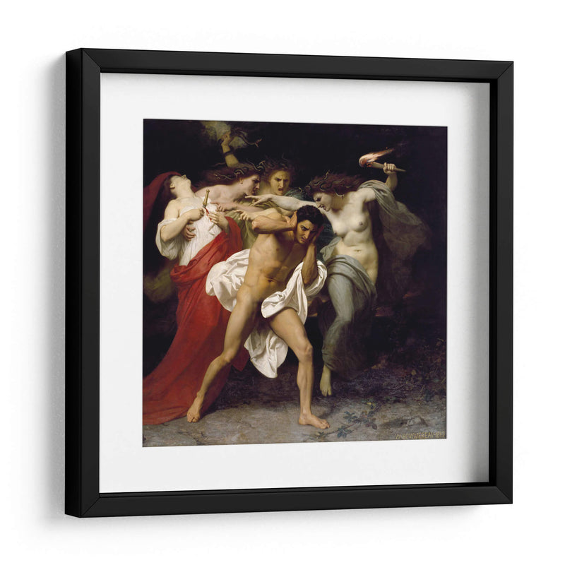 Orestes perseguido por las Furias - William-Adolphe Bouguereau | Cuadro decorativo de Canvas Lab