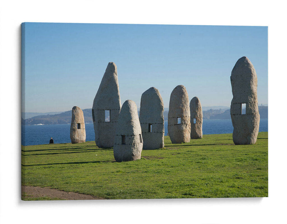 Monolitos en la Coruña - Jaime López Portillo  | Cuadro decorativo de Canvas Lab